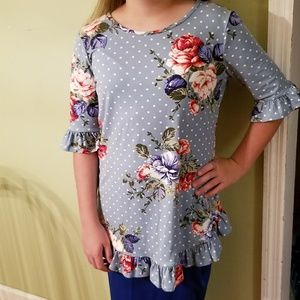 NEW  Reb&J ruffle shirt.